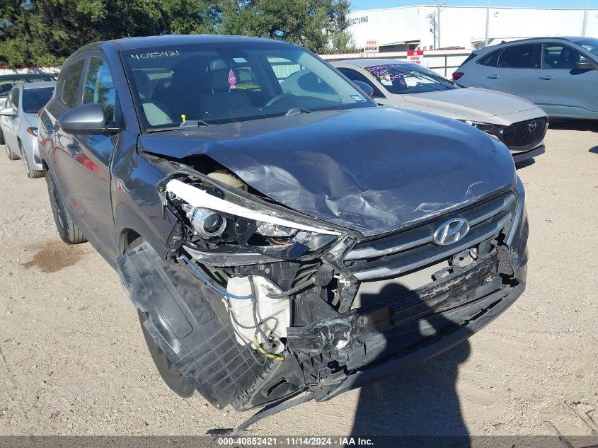 2018 Hyundai Tucson Se VIN: KM8J2CA49JU657645 Lot: 40852421