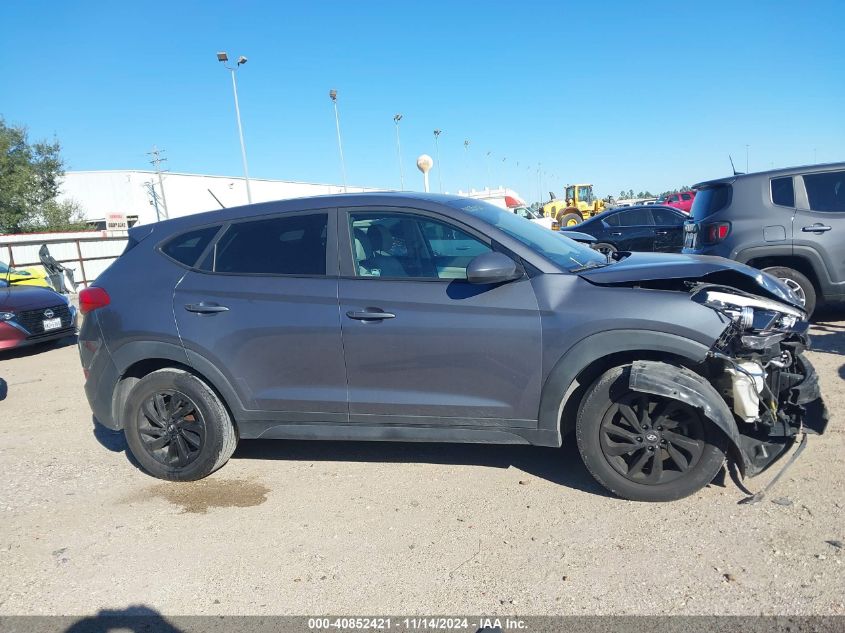 2018 Hyundai Tucson Se VIN: KM8J2CA49JU657645 Lot: 40852421