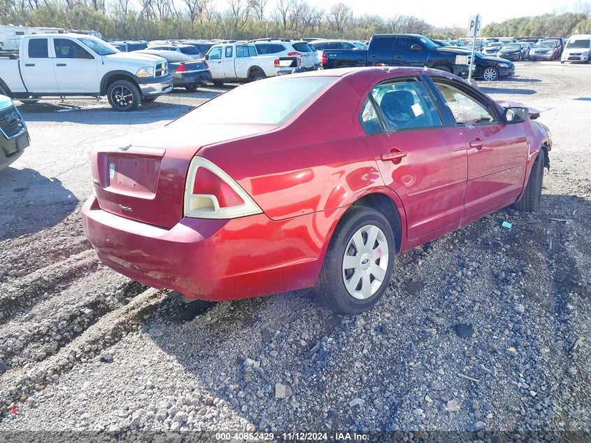 2007 FORD FUSION VIN: 3FAHP06Z17R157251
