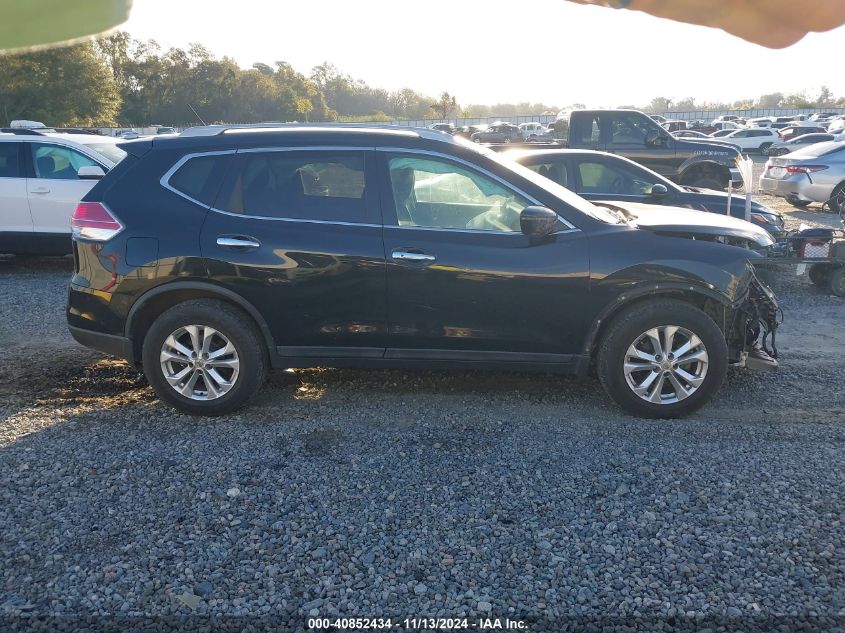 2016 Nissan Rogue S/Sl/Sv VIN: 5N1AT2MT3GC887271 Lot: 40852434