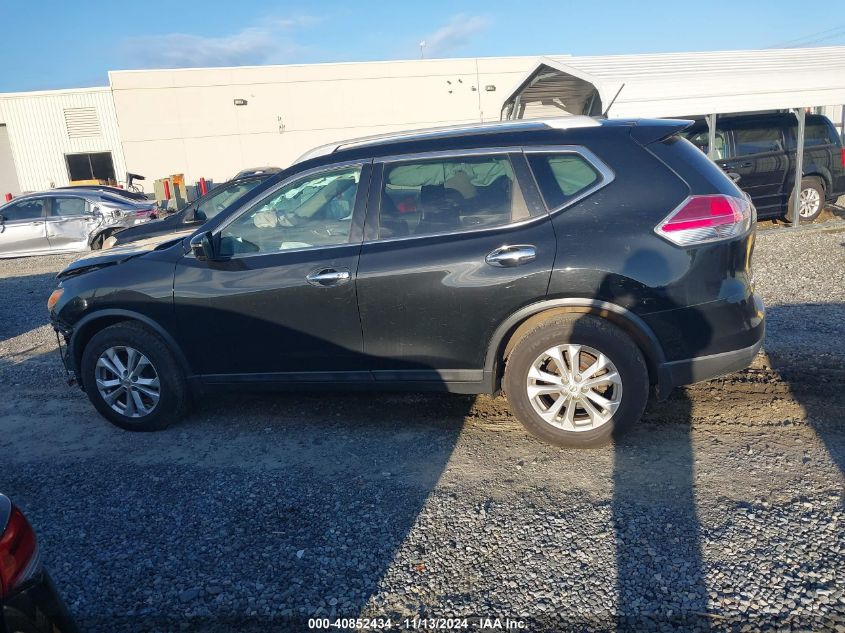 2016 Nissan Rogue S/Sl/Sv VIN: 5N1AT2MT3GC887271 Lot: 40852434