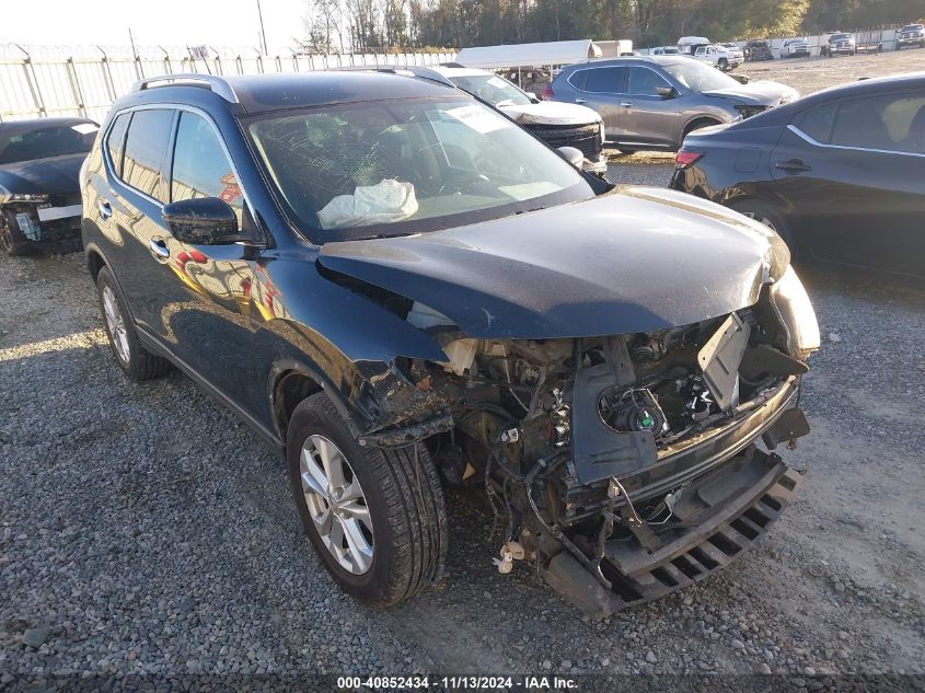 2016 Nissan Rogue S/Sl/Sv VIN: 5N1AT2MT3GC887271 Lot: 40852434