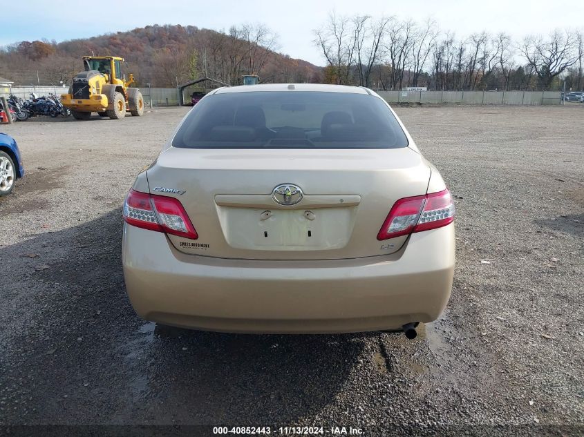 2010 Toyota Camry Le VIN: 4T1BF3EK7AU086755 Lot: 40852443