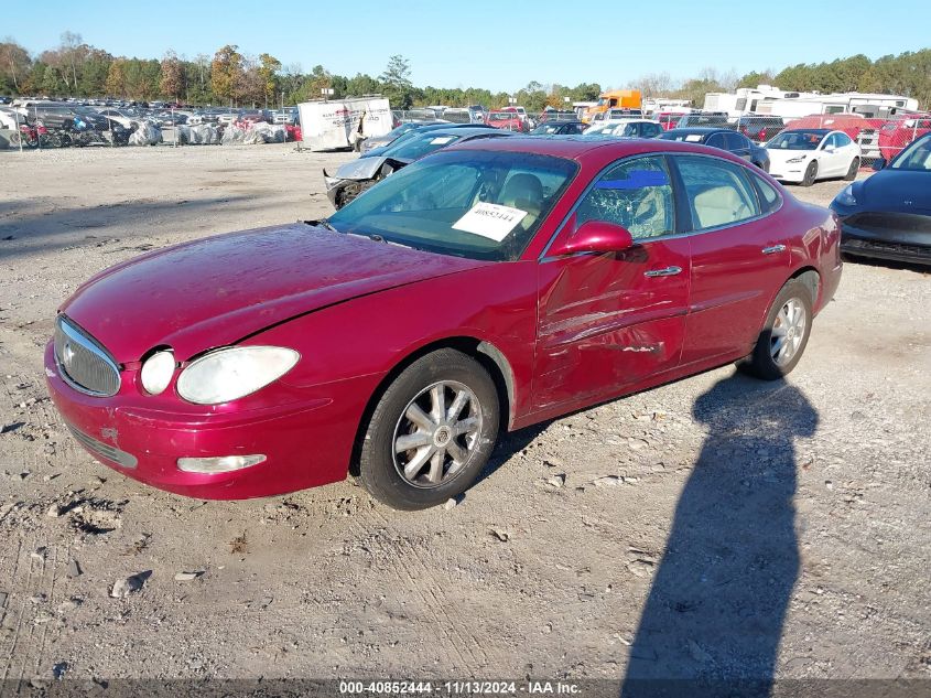 2005 Buick Lacrosse Cxl VIN: 2G4WD532651308175 Lot: 40852444