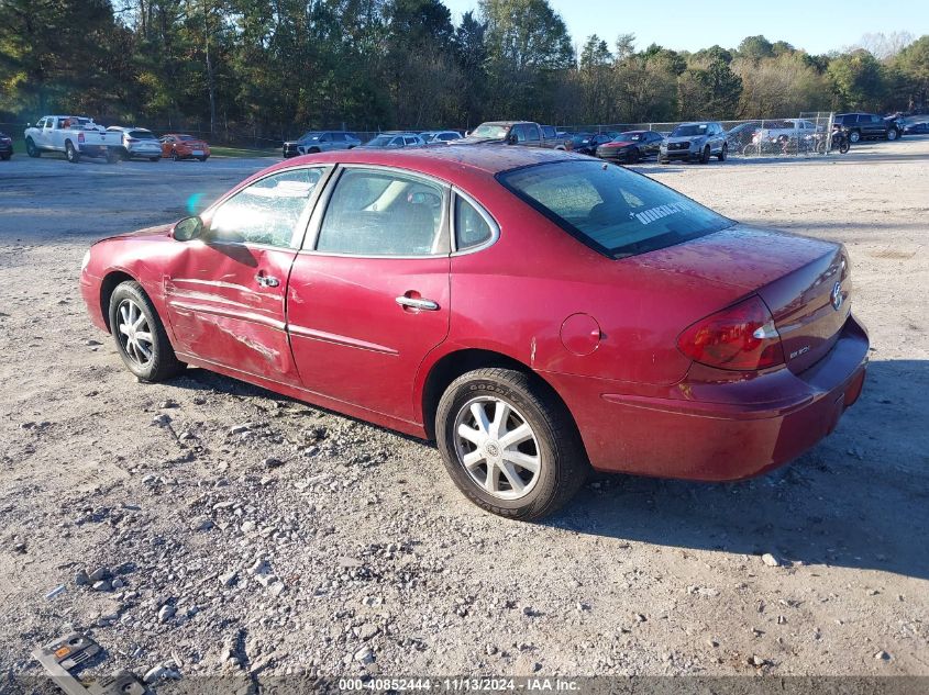 2005 Buick Lacrosse Cxl VIN: 2G4WD532651308175 Lot: 40852444