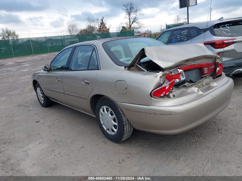 2003 Buick Century Custom VIN: 2G4WS52J631289655 Lot: 40852460