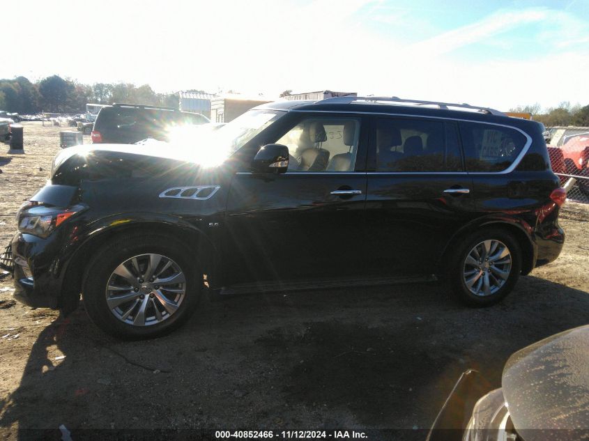 2017 Infiniti Qx80 VIN: JN8AZ2ND9H9831039 Lot: 40852466