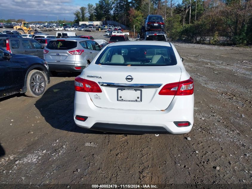 2017 Nissan Sentra S VIN: 3N1AB7AP4HL635968 Lot: 40852479