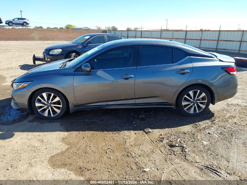 2020 Nissan Sentra Sv Xtronic Cvt VIN: 3N1AB8CV5LY233373 Lot: 40852481