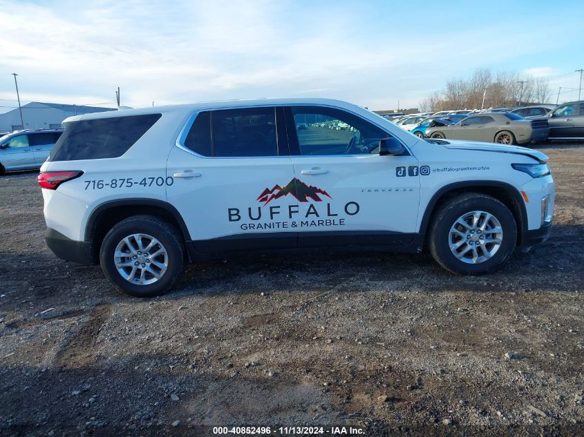 2023 Chevrolet Traverse Awd Ls VIN: 1GNEVFKW1PJ326817 Lot: 40852496