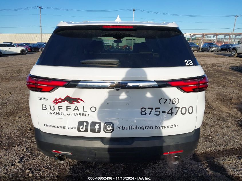 2023 Chevrolet Traverse Awd Ls VIN: 1GNEVFKW1PJ326817 Lot: 40852496