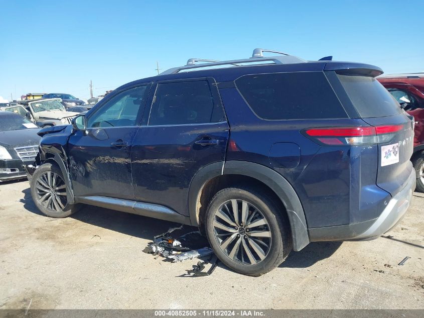 2023 Nissan Pathfinder Platinum Fwd VIN: 5N1DR3DG7PC257838 Lot: 40852505