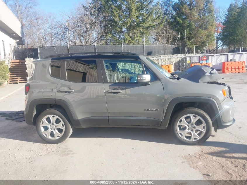 2020 Jeep Renegade Limited 4X4 VIN: ZACNJBD16LPL76120 Lot: 40852508