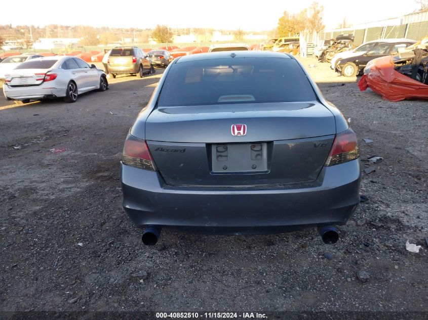 2010 Honda Accord 3.5 Ex-L VIN: 1HGCP3F85AA030809 Lot: 40852510