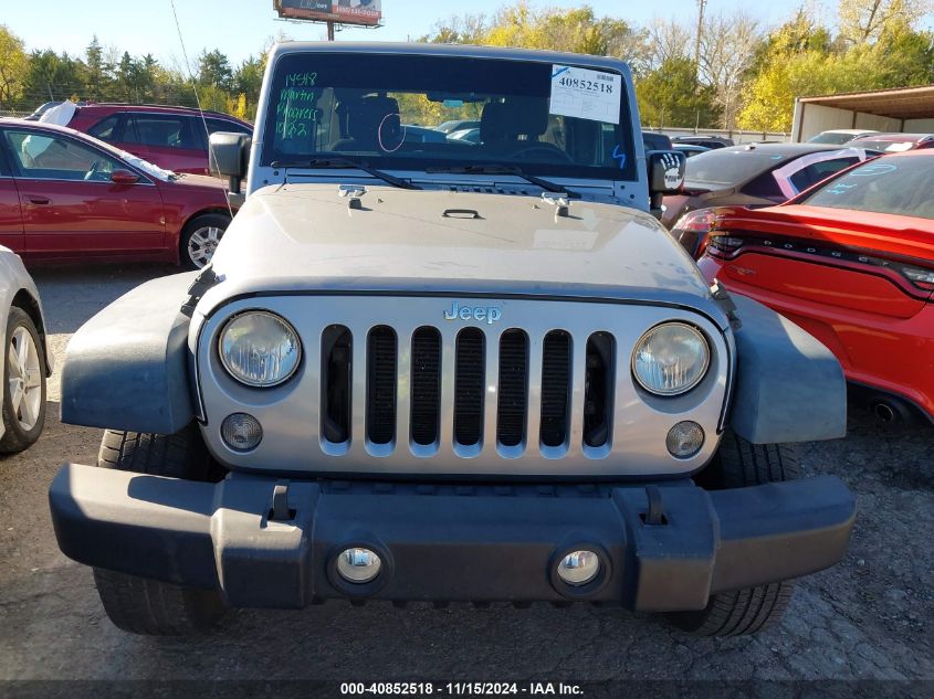 2014 Jeep Wrangler Unlimited Sport VIN: 1C4BJWDG9EL209016 Lot: 40852518