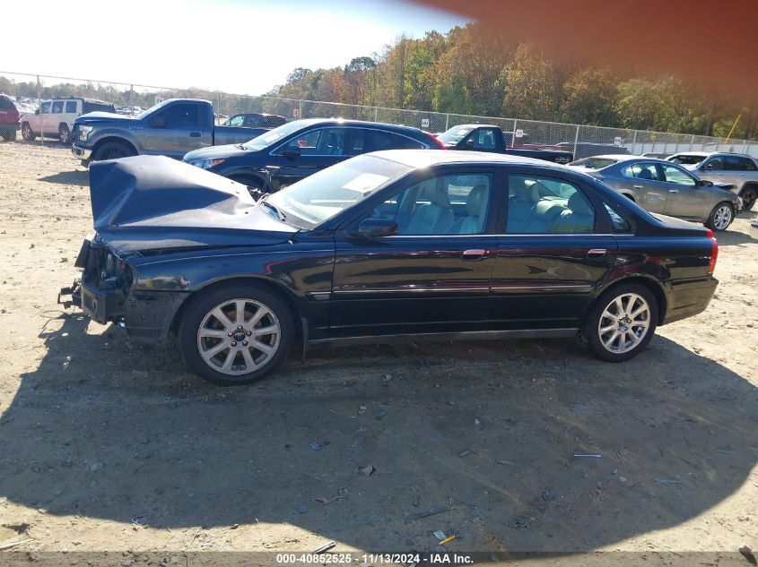 2005 Volvo S80 2.5T VIN: YV1TS592X51402063 Lot: 40852525