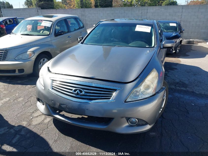 2013 Infiniti G37 Journey VIN: JN1CV6AP9DM723554 Lot: 40852529