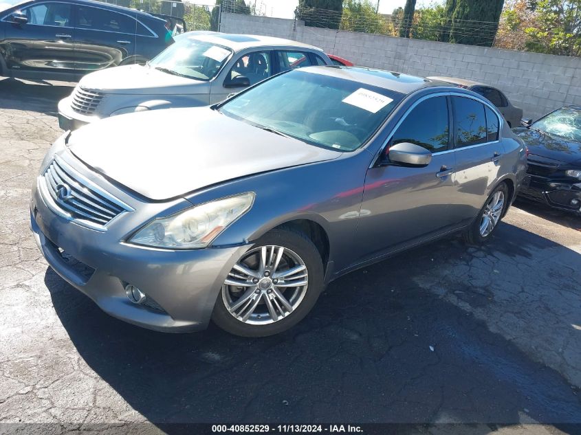 VIN JN1CV6AP9DM723554 2013 Infiniti G37, Journey no.2