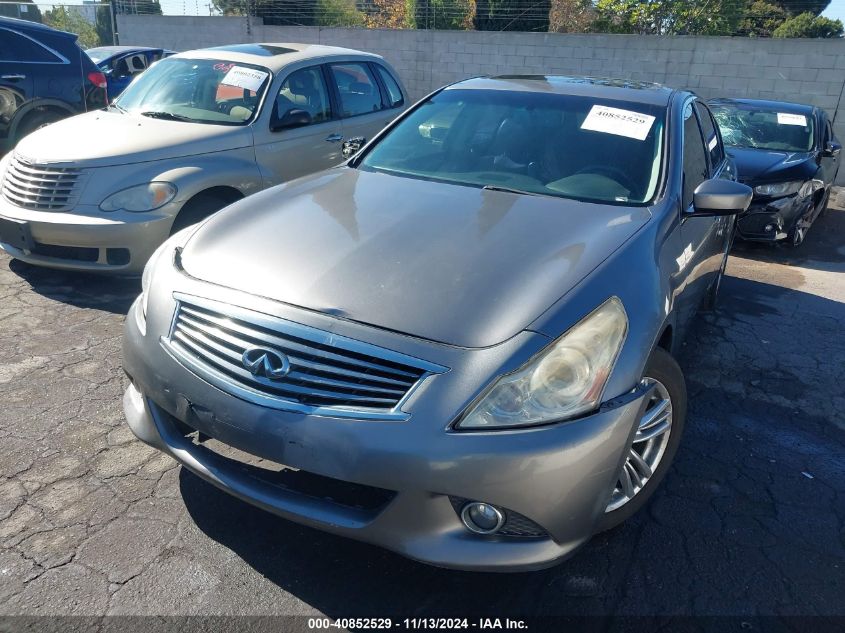 2013 Infiniti G37 Journey VIN: JN1CV6AP9DM723554 Lot: 40852529