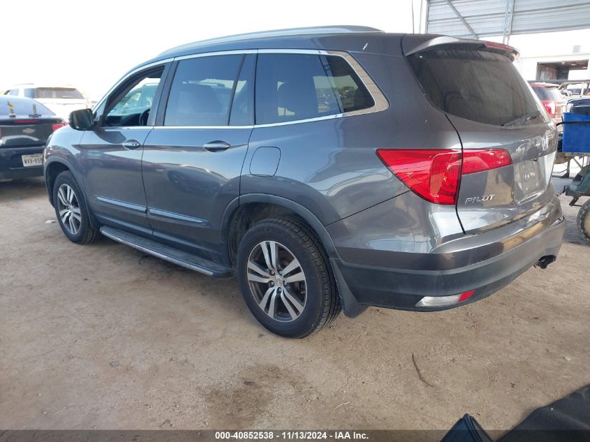 VIN 5FNYF6H86GB074145 2016 Honda Pilot, Ex-L no.3