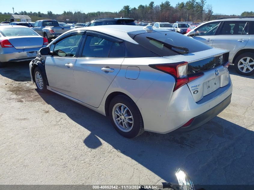 VIN JTDL9RFU2L3017810 2020 Toyota Prius, Le Awd-E no.3