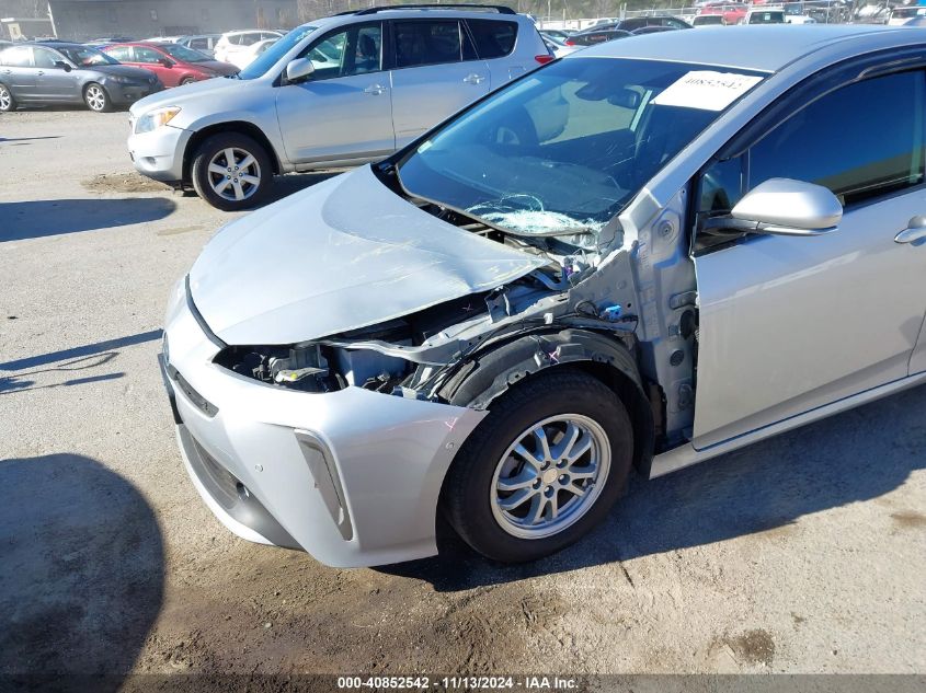 2020 Toyota Prius Le Awd-E VIN: JTDL9RFU2L3017810 Lot: 40852542