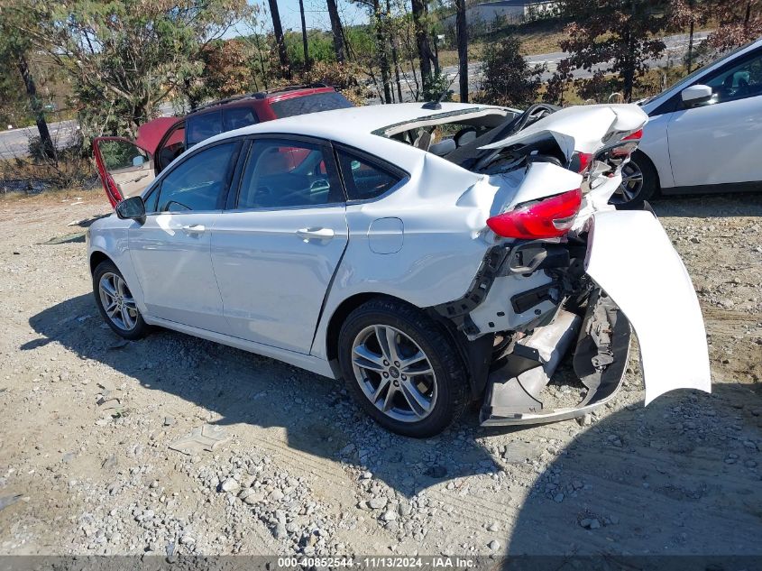 VIN 3FA6P0H74JR277989 2018 Ford Fusion, SE no.3