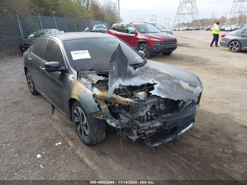 2017 Honda Accord Ex-L VIN: 1HGCR2F87HA133678 Lot: 40852545