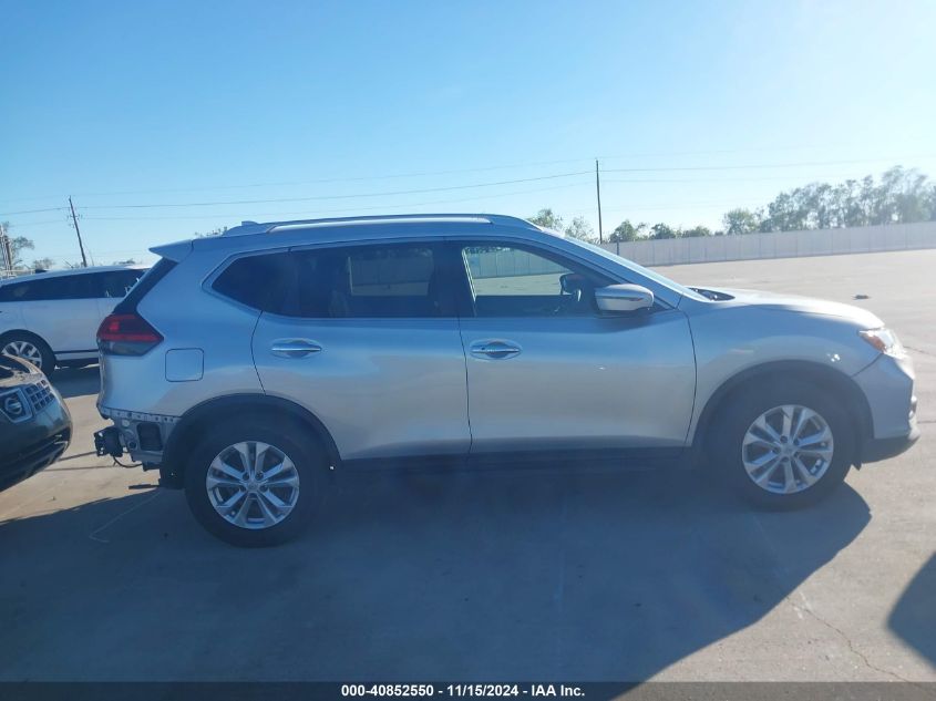 2017 Nissan Rogue Sv VIN: KNMAT2MT9HP563305 Lot: 40852550