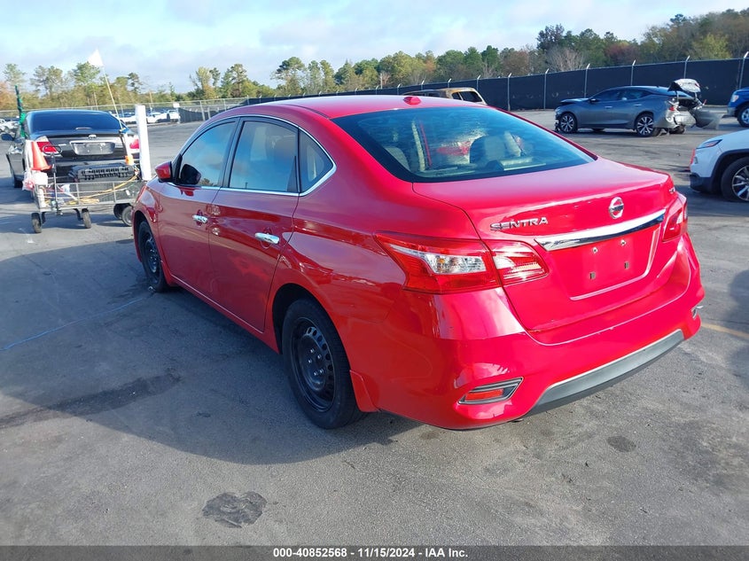 VIN 3N1AB7AP7HY351298 2017 NISSAN SENTRA SV