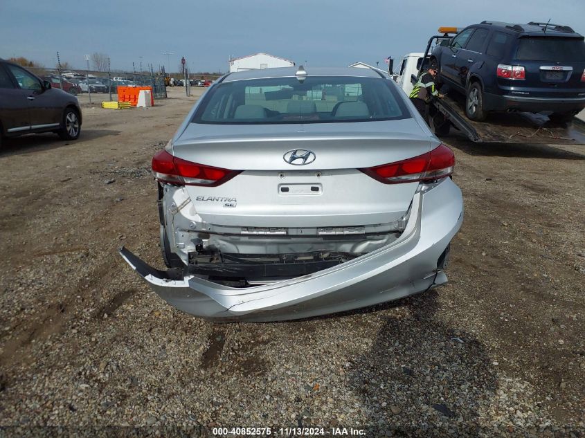 2017 HYUNDAI ELANTRA SE - KMHD74LFXHU374233