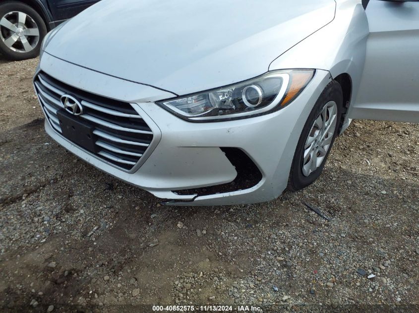 2017 HYUNDAI ELANTRA SE - KMHD74LFXHU374233