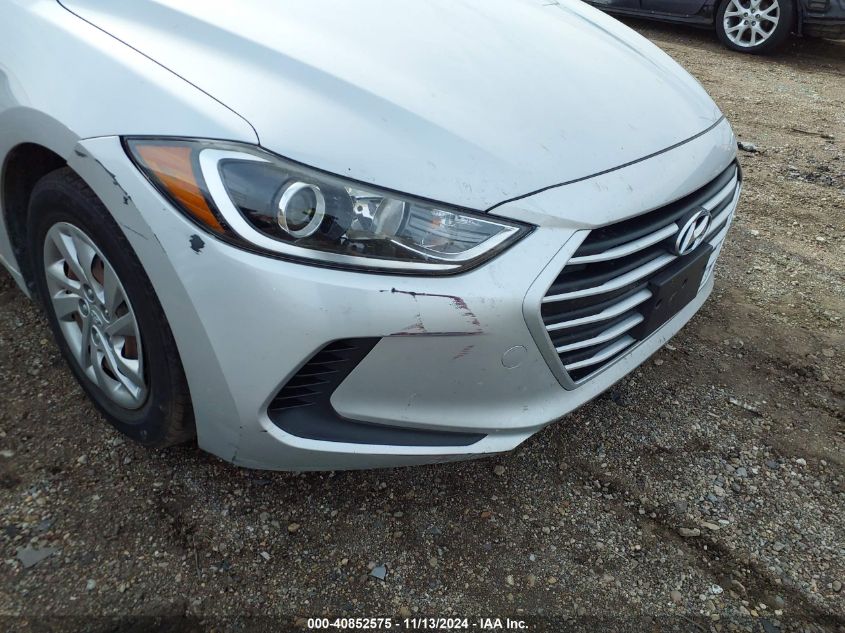 2017 Hyundai Elantra Se VIN: KMHD74LFXHU374233 Lot: 40852575