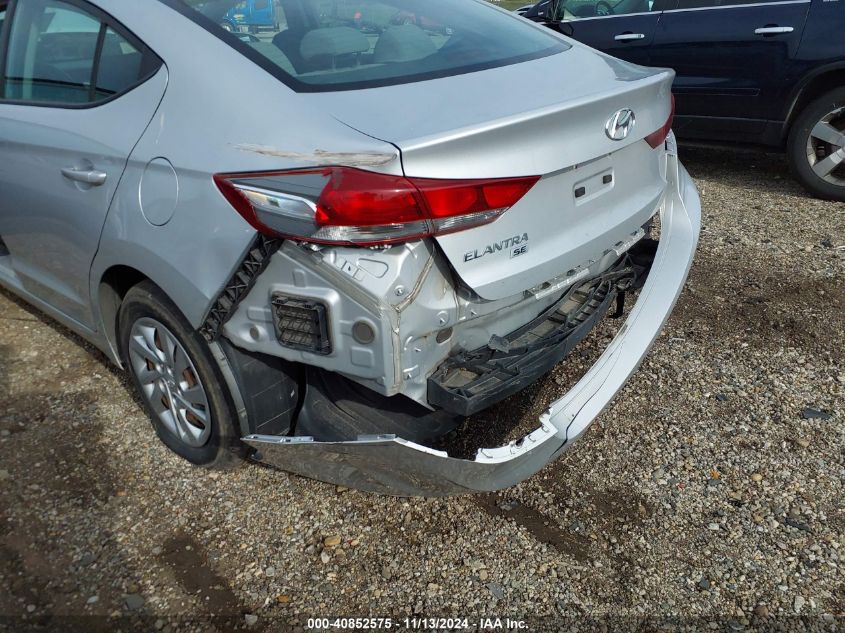 2017 HYUNDAI ELANTRA SE - KMHD74LFXHU374233