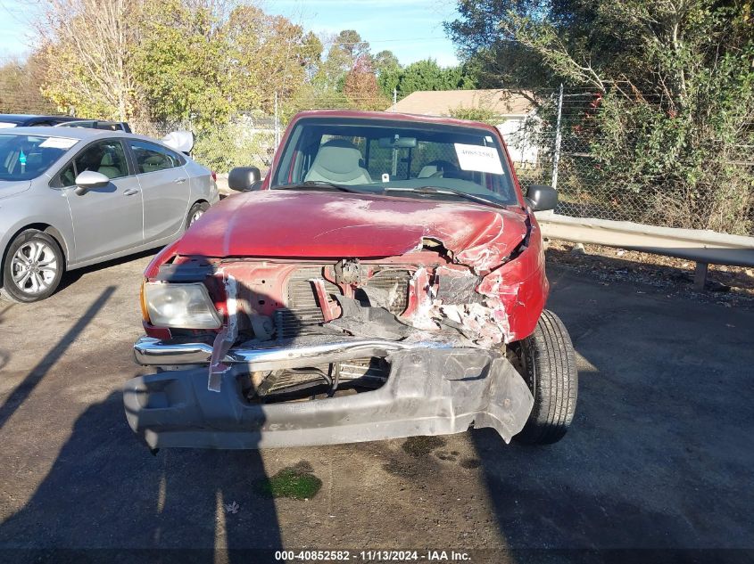 2001 Ford Ranger Edge/Xl/Xlt VIN: 1FTYR14U81TA64251 Lot: 40852582