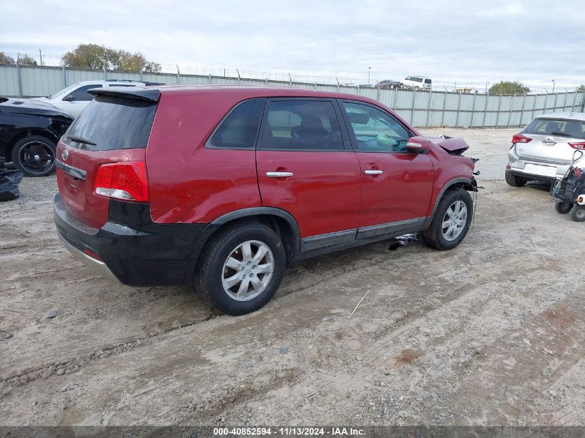 2011 Kia Sorento Lx VIN: 5XYKT3A19BG075351 Lot: 40852594