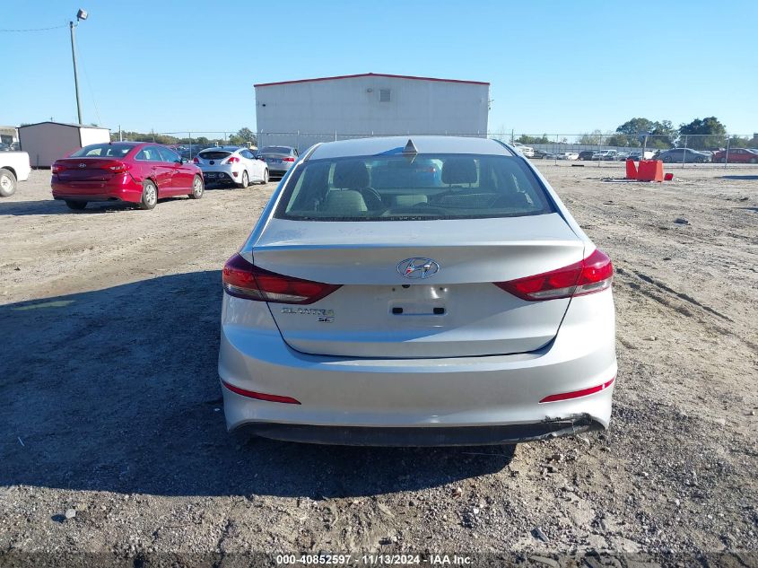 2018 Hyundai Elantra Se VIN: 5NPD74LF2JH372867 Lot: 40852597