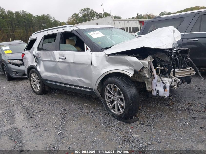 2016 Ford Explorer Limited VIN: 1FM5K7F89GGA79185 Lot: 40852605