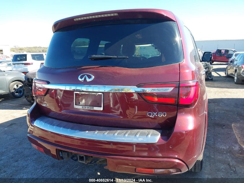 2021 Infiniti Qx80 Sensory Awd VIN: JN8AZ2BE1M9267099 Lot: 40852614