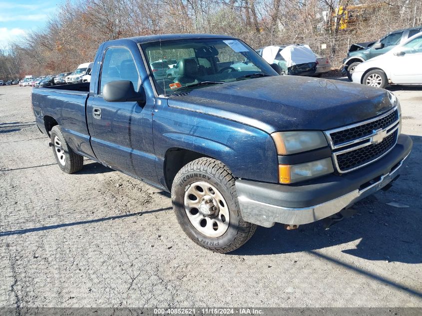 2006 Chevrolet Silverado 1500 Work Truck VIN: 3GCEC14X76G154431 Lot: 40852621