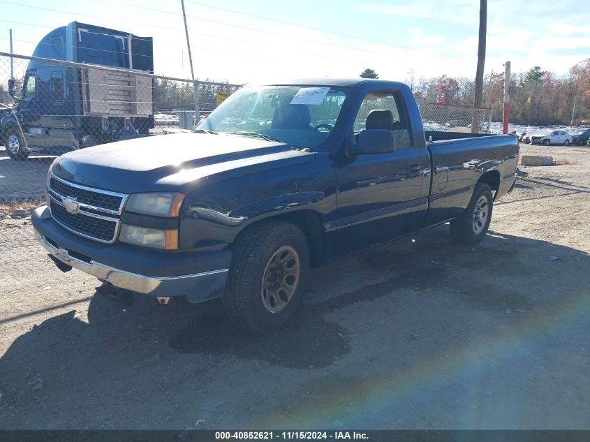 2006 Chevrolet Silverado 1500 Work Truck VIN: 3GCEC14X76G154431 Lot: 40852621