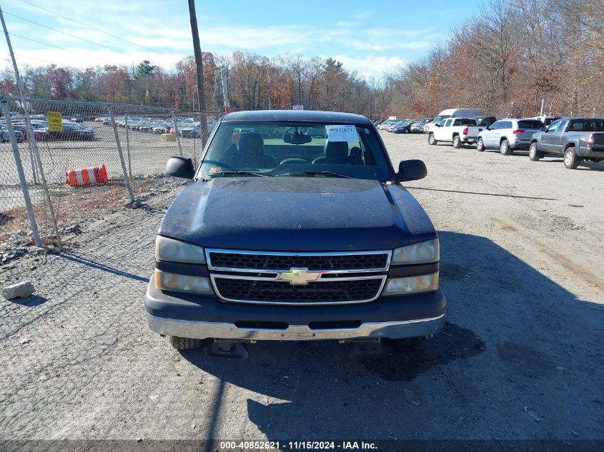 2006 Chevrolet Silverado 1500 Work Truck VIN: 3GCEC14X76G154431 Lot: 40852621