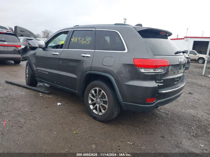 2014 Jeep Grand Cherokee Limited VIN: 1C4RJFBG0EC246814 Lot: 40852625