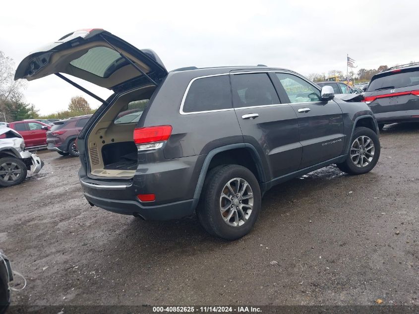 2014 Jeep Grand Cherokee Limited VIN: 1C4RJFBG0EC246814 Lot: 40852625