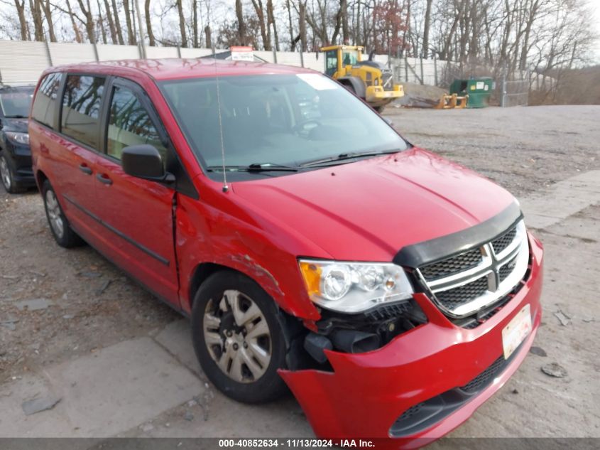 2015 Dodge Grand Caravan American Value Pkg VIN: 2C4RDGBG4FR542697 Lot: 40852634