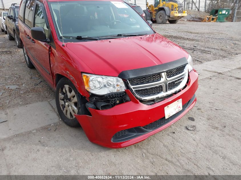 2015 Dodge Grand Caravan American Value Pkg VIN: 2C4RDGBG4FR542697 Lot: 40852634