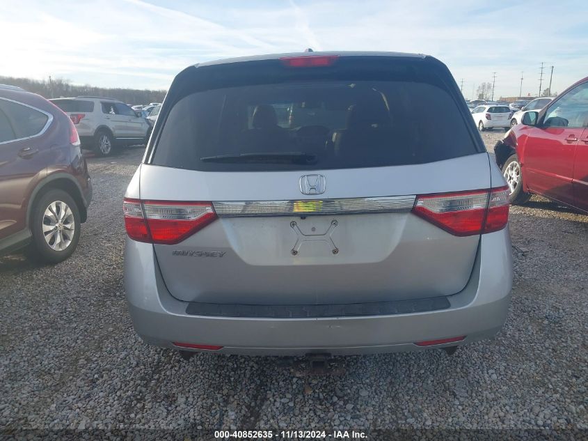 2012 Honda Odyssey Ex-L VIN: 5FNRL5H66CB030811 Lot: 40852635