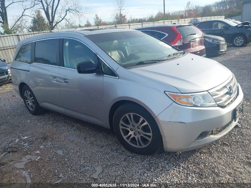 2012 Honda Odyssey Ex-L VIN: 5FNRL5H66CB030811 Lot: 40852635