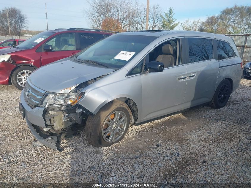 2012 Honda Odyssey Ex-L VIN: 5FNRL5H66CB030811 Lot: 40852635