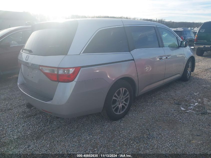 2012 Honda Odyssey Ex-L VIN: 5FNRL5H66CB030811 Lot: 40852635